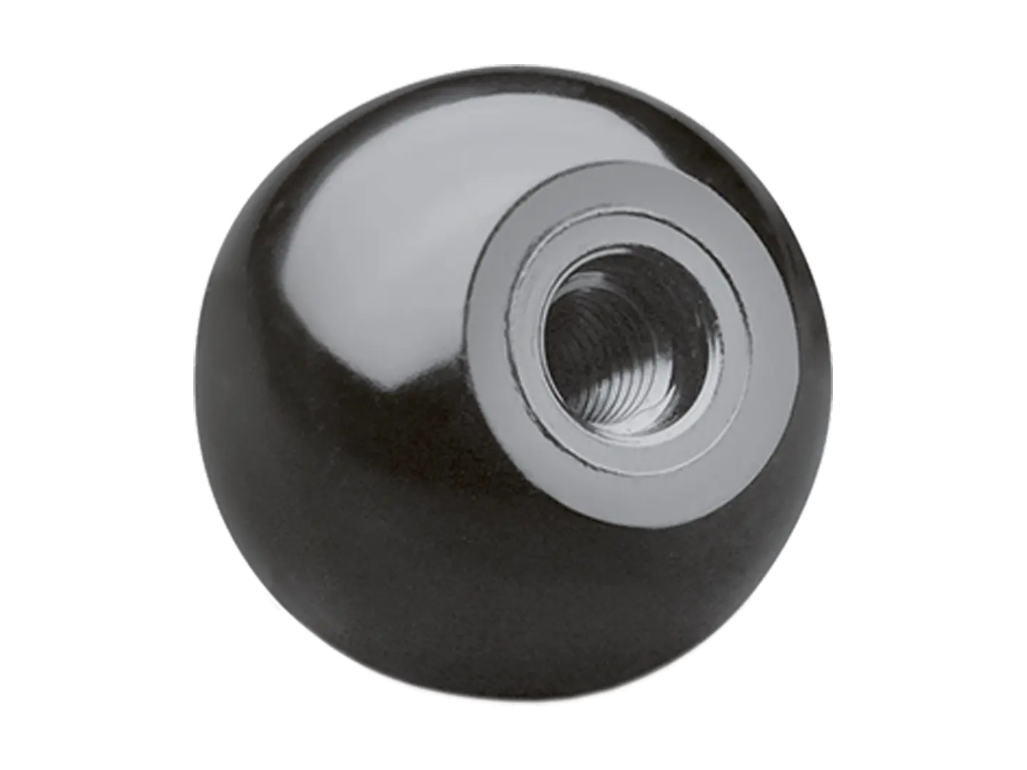 BN 20530 | Plain spherical knobs with tapped blind hole