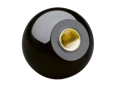 产品图片：ELESA® PLX-B - 普通球形手柄 带螺纹盲孔的黄铜嵌件