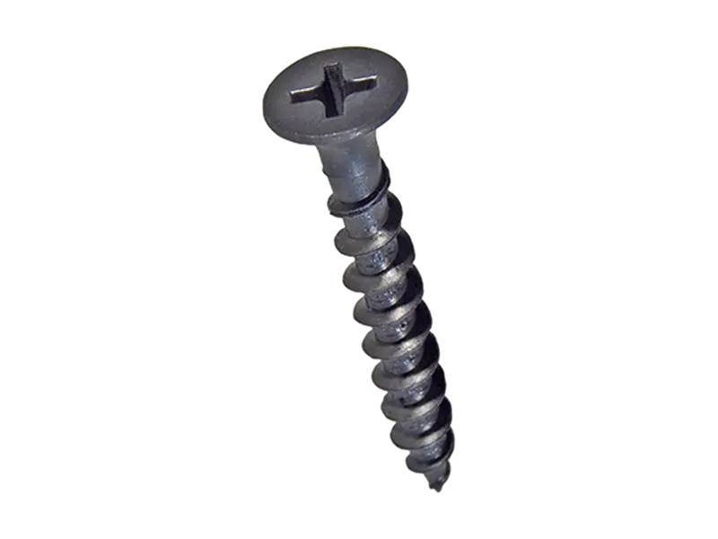 Product image of Phillips flat head countersunk drywall screws form H, with coarse thread
