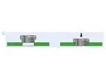 Assembly illustration for PEM® KFE - Self-clinching threaded standoffs for PC boards and other plastics
