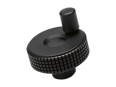 Product image of ELESA® MBT+I Color - Diamond cut knurled knobs with revolving handle, brass boss with blind hole
