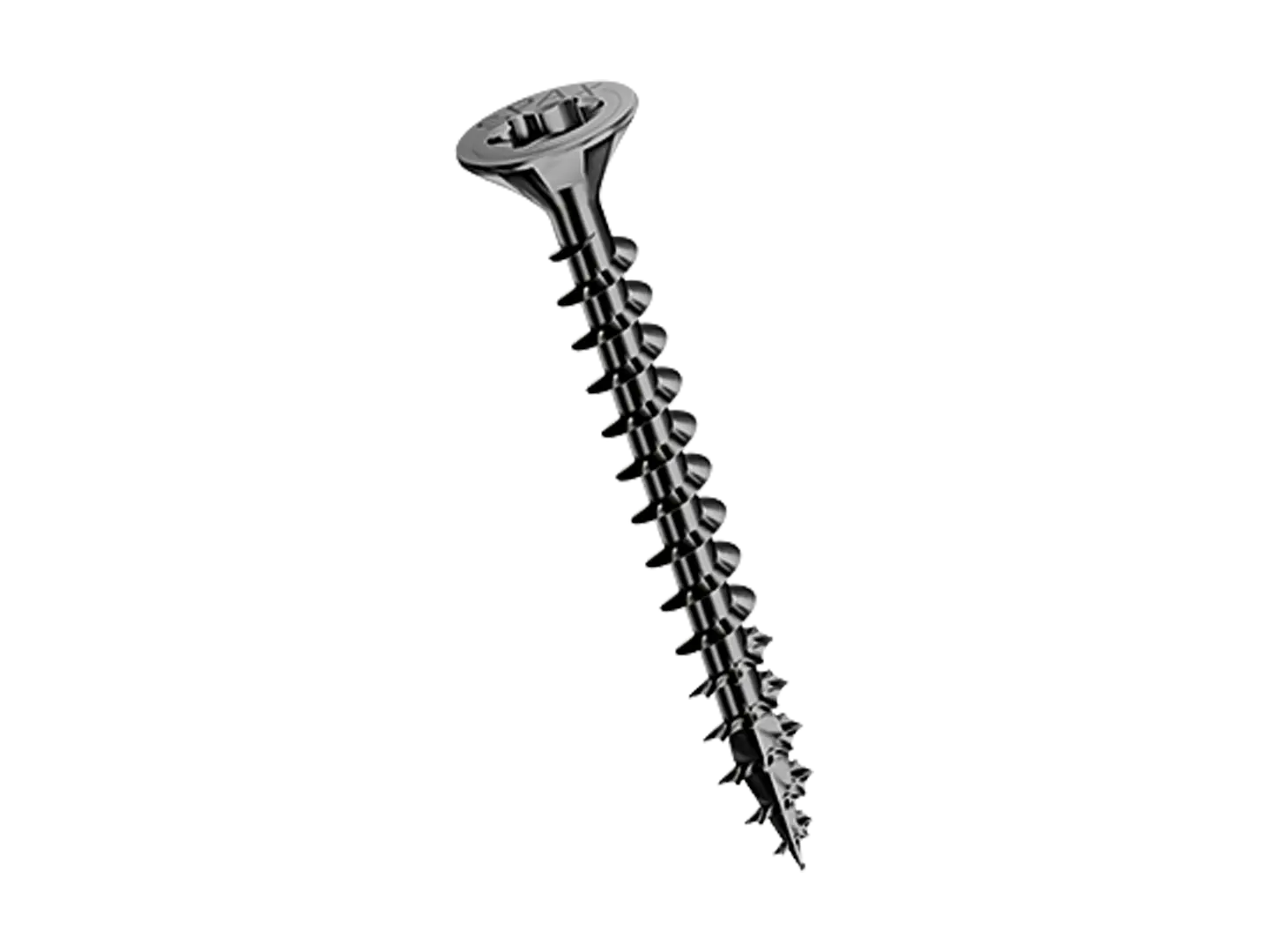 BN 20949 | Hexalobular (6 Lobe) socket flat countersunk head chipboard screws T-STAR plus, fully threaded with 4CUT point