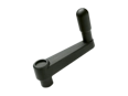 Product image of ELESA® MT-AT - Crank handles with revolving handle and black-oxide steel boss