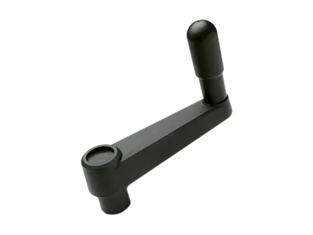 Product image of ELESA® MT-AT - Crank handles with revolving handle and black-oxide steel boss