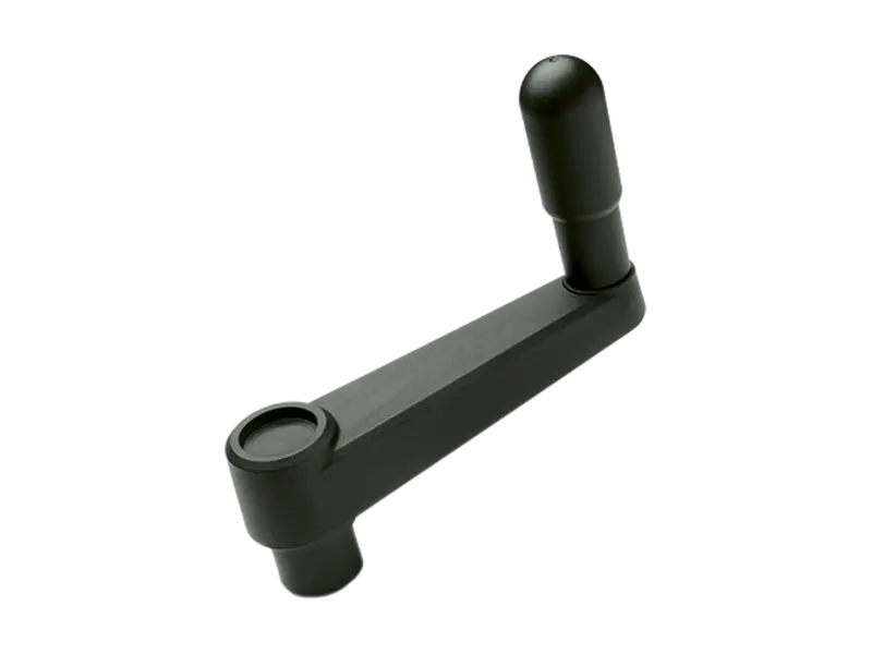 Product image of ELESA® MT-AT - Crank handles with revolving handle and black-oxide steel boss