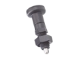 Product image of ELESA® PMT.101-SST-A/AK - Indexing plungers with hex collar and locking pin stainless steel
