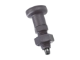 产品图片：ELESA® PMT.100-A/AK - 带六角衬套不待锁紧的分度销 黑色氧化硬化钢销