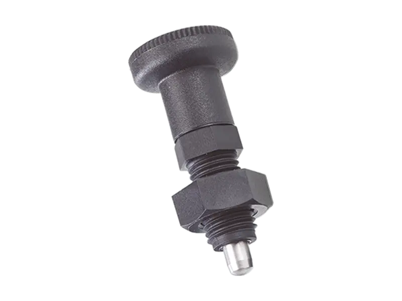 产品图片：ELESA® PMT.100-SST-A/AK - 带六角衬套不待锁紧的分度销 不锈钢销
