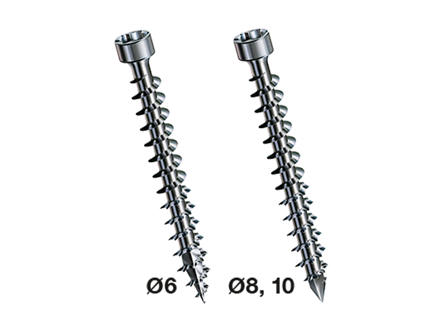 BN 21236 | Hexalobular (6 Lobe) socket cylindric head cap screws T-STAR plus, fully threaded with 4CUT/CUT point