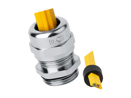 Product image of JACOB® PERFECT - Cable glands with metric thread and sealing insert for especially moulded AS-i Bus-cable