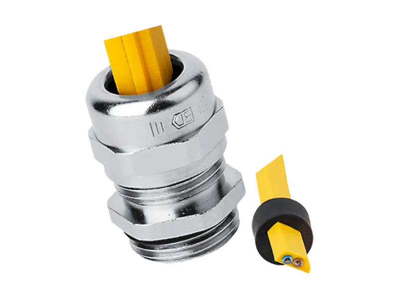 Product image of JACOB® PERFECT - Cable glands with metric thread and sealing insert for especially moulded AS-i Bus-cable