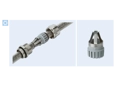 Functional principle of JACOB® PERFECT - EMC-cable glands with metric thread and contact spring made in stainless steel standard