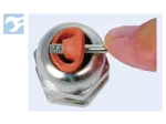 Assembly illustration for JACOB® WADI rail - Cable glands with metric thread
