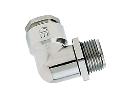 Product image of JACOB® - Elbow cable glands 90° with metric thread and pressure screw