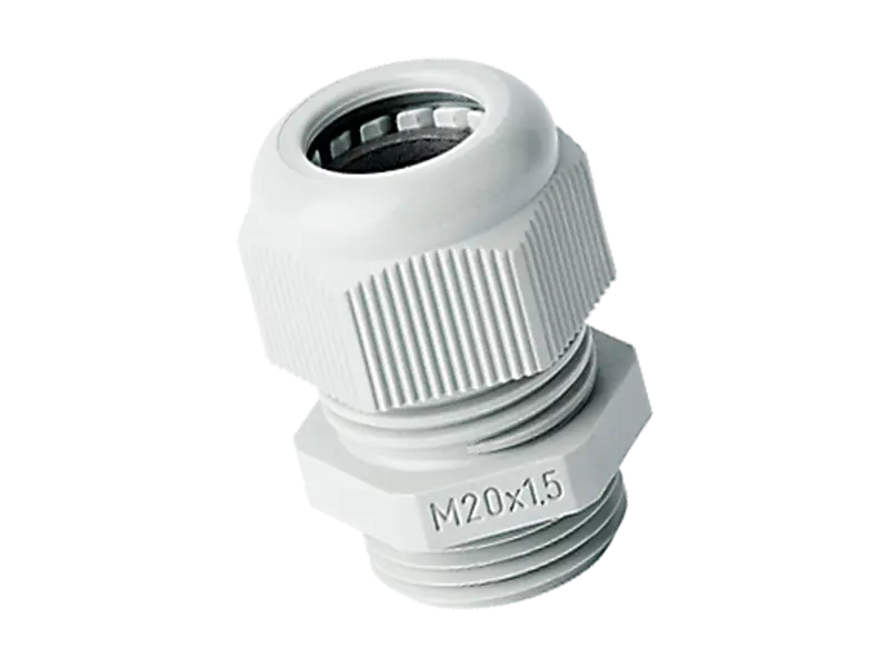 Product image of JACOB® PERFECT - Cable glands with metric thread and 2-part reducing sealing ring for wide clamping range