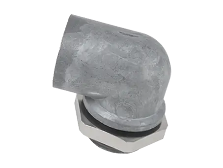Product image of JACOB® - Elbows 90° with locknut with Pg internal and external thread