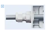 Functional principle of JACOB® PERFECT Fix - Cable glands without thread for quick installation