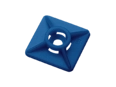 产品图片：Elematic® - 四向带背胶线缆固定座 可视的，用于线缆扎带