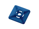 产品图片：Elematic® - 四向带背胶线缆固定座 可视的，用于线缆扎带