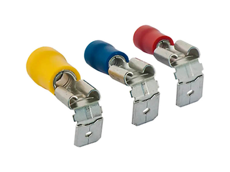 Product image of Female push on terminals, piggyback connectors with PVC-insulation