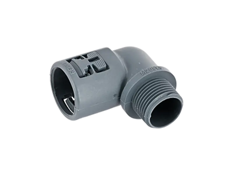 Product image of REIKU® PA-SOG - Elbows 90° swivelable with male thread