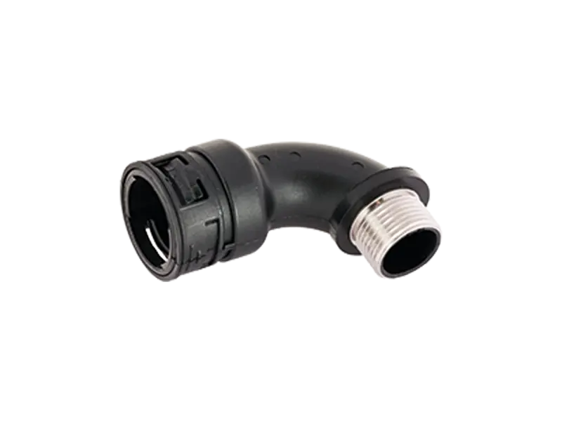 Product image of REIKU® VM-BRB - Arched elbows 90° with integrated seal and male metal thread