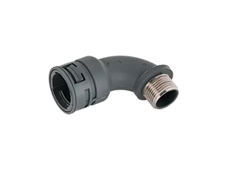 Product image of REIKU® VM-BRG - Arched elbows 90° with integrated seal and male metal thread