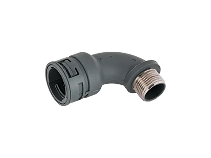 Product image of REIKU® VM-BRG - Arched elbows 90° with integrated seal and male metal thread