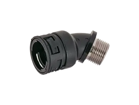 Product image of REIKU® VM-ARB - Arched elbows 45° with integrated seal and male metal thread