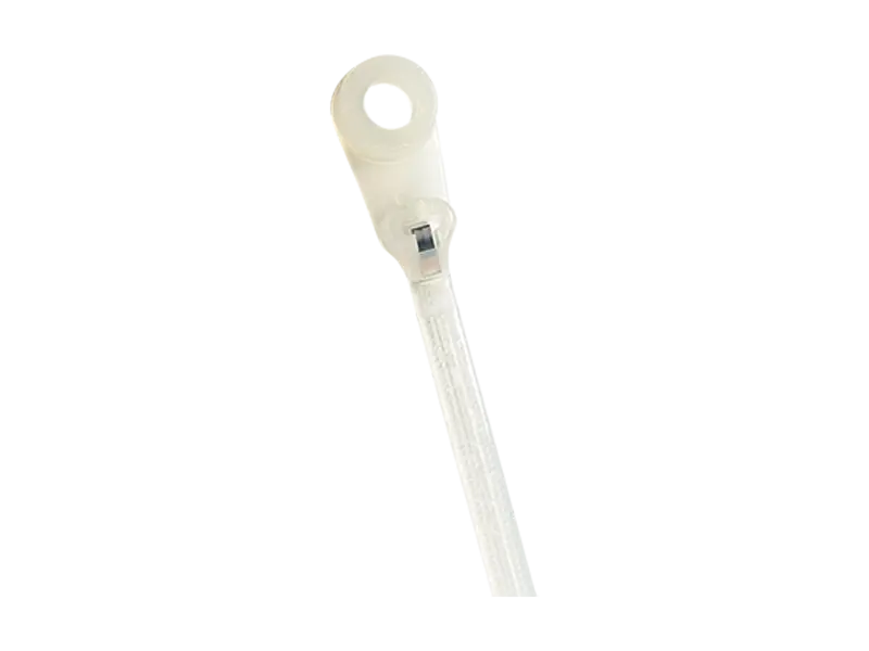 Product image of ABB® Ty-Rap® - Cable ties with integrated mounting hole with barb stainless steel A4
