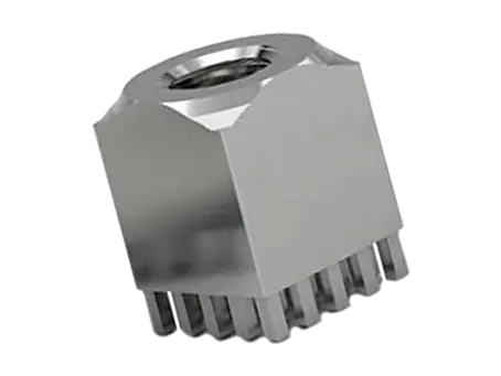 Product image of MTCONNECTIVITY Power Socket - Power Socket with internal thread massive press-fit technology, pins across entire surface