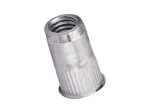 Product image of AVDEL® Eurosert® 39006 - Blind rivet nuts knurled shank, small countersunk head, open end