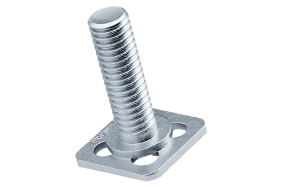 BN 26000 | Fastener with threaded stud square head 15 x 15 mm