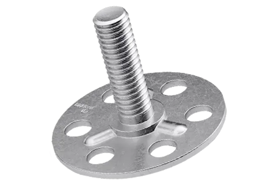 BN 26007 | Fastener with threaded stud round head Ø 30 mm