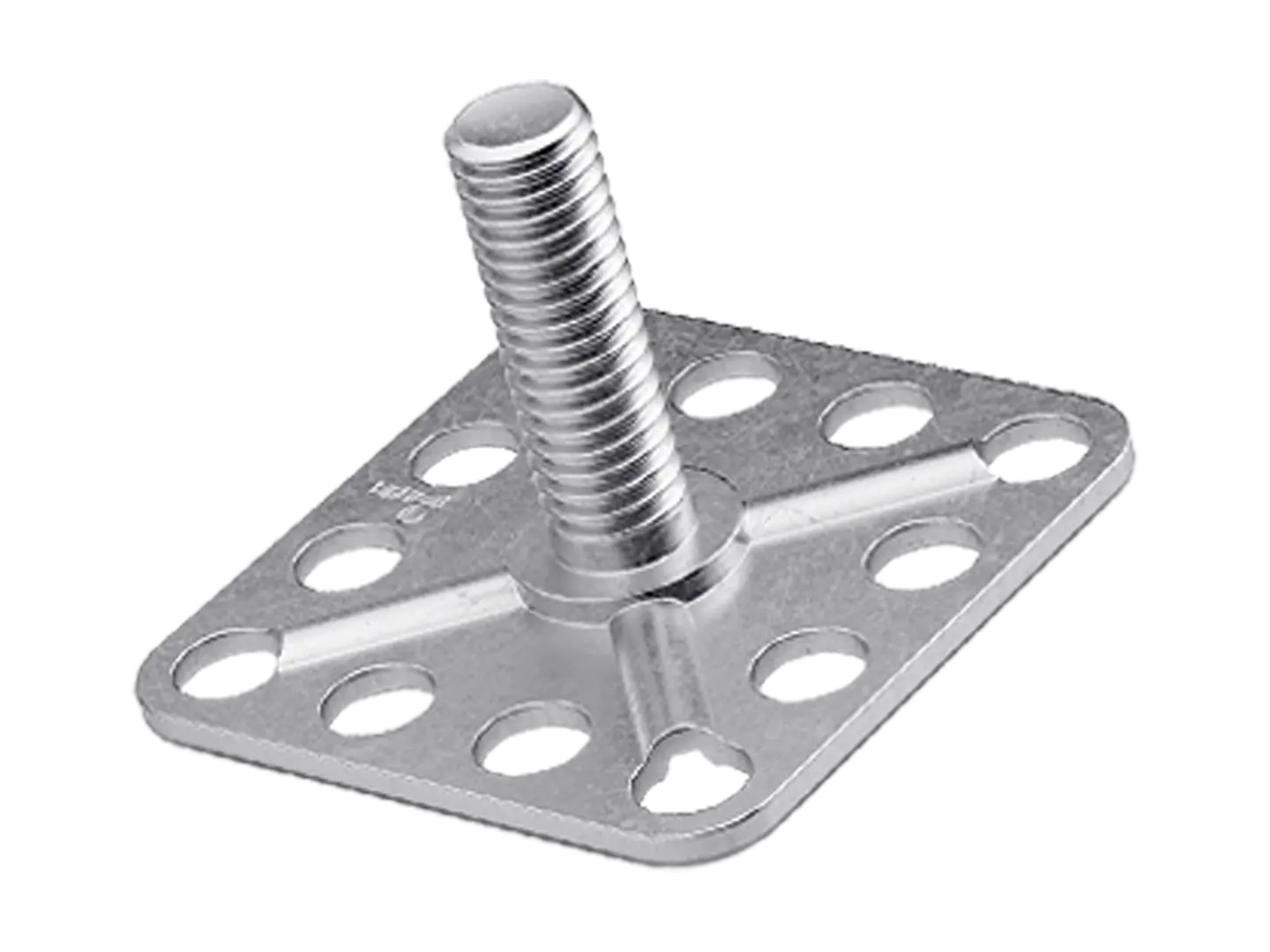 BN 26008 | Fastener with threaded stud square head 32 x 32 mm
