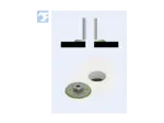 Assembly illustration for bigHead® SF1/S23 - Fastener with nut round head Ø 23 mm sighted