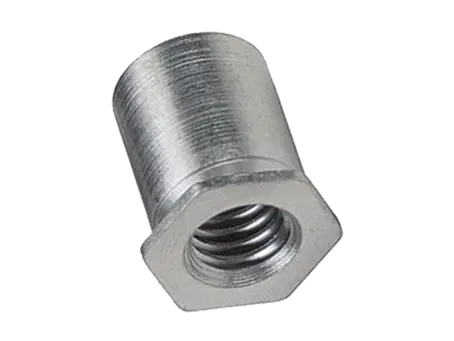 Product image of PEM® SO4 - Self-clinching threaded standoffs open type, for stainless steel and metallic materials