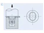 Assembly illustration for PEM® R'ANGLE® RAS - Self-clinching right-angle fasteners for metallic materials