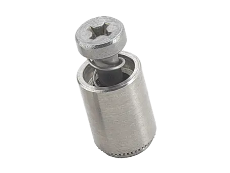 Product image of PEM® PFC4 - Self-clinching captive panel screws with phillips pan head form H, with UNC thread, for metallic materials