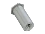 Product image of PEM® SOAG - Self-clinching threaded standoffs open type, for aluminum