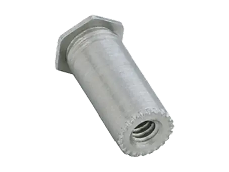 Product image of PEM® SOAG - Self-clinching threaded standoffs open type, for aluminum