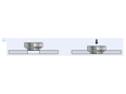 Assembly illustration for PEM® SL - Self-clinching lock nuts with UNF thread, for metallic materials