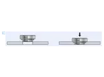 Assembly illustration for PEM® SL - Self-clinching lock nuts with UNF thread, for metallic materials