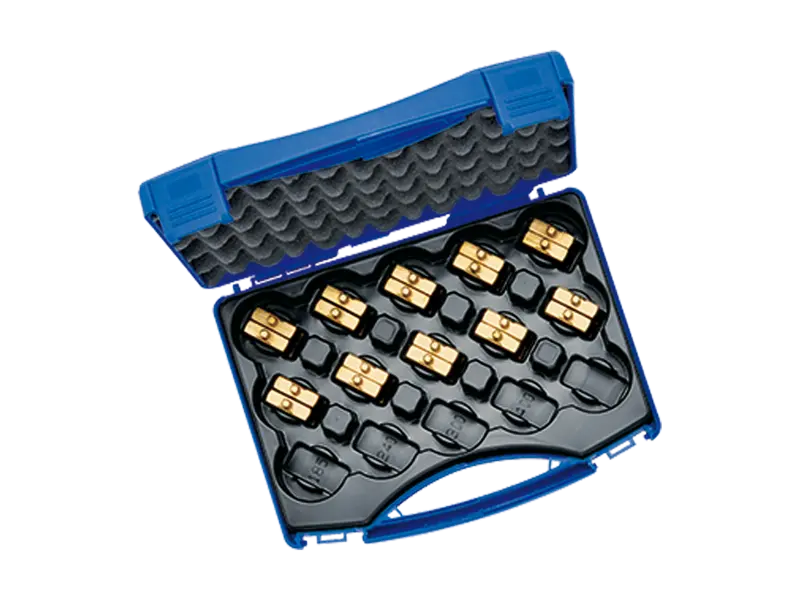 Product image of Klauke® HR4SET - Crimping die set in plastic carry case for tubular cable lugs