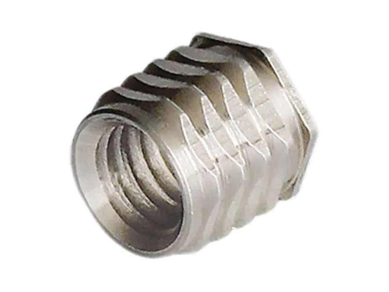 Product image of PEM® SI® NFPC™ - Press-in threaded Inserts without head, hexagonal shape, for thermoplastics