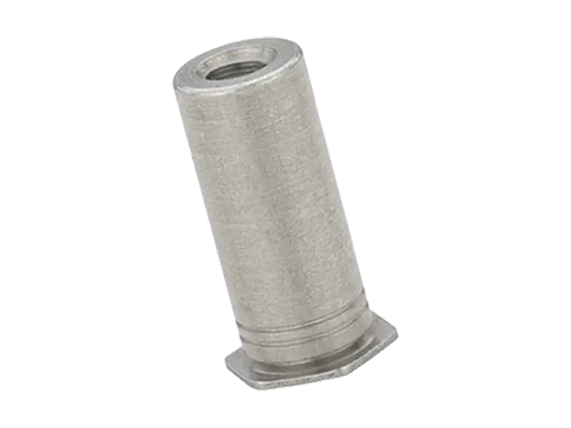 Product image of PEM® TSOS - Self-clinching threaded standoffs open type, with unthreaded end, for metallic materials