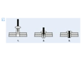 Assembly illustration for Expansion rivets