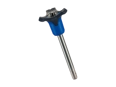 Product image of HALDER EH 22380. - Ball lock pins self-locking, with combination handle Handle: gray / blue