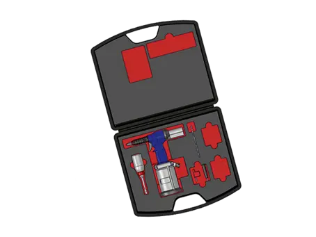 Product image of KEENSERTS® PTC - Power Tool hydropneumatic without nosepiece set with tool case for KEENSERTS® threaded inserts