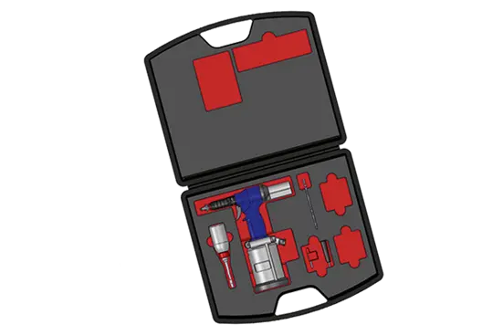 BN 31873 | Power Tool hydropneumatic without nosepiece set with tool case for KEENSERTS® threaded inserts